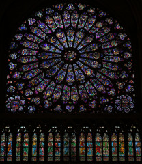 Rozeta w Notre Dame