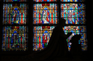 Witraż w Notre Dame
