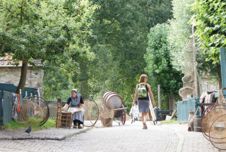 Gospodyni w Zuiderzeemuseum