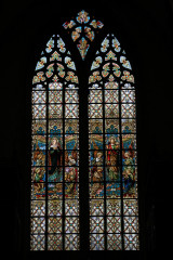 Notre Dame de la Chapelle - witraż