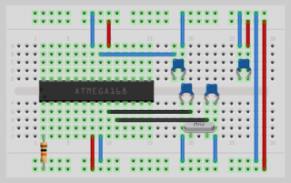 Atmega168 / Atmega328 minimum