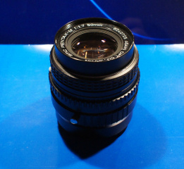 Sony NEX-5 obiektyw Pentax 50mm